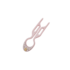 Palito HairPin Com Strass Small (Pequeno) Rose Gold Cintilante