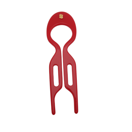 Palito HairPin Large (Grande)  Vermelho High Risk