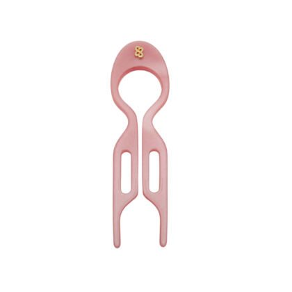 Palito HairPin Médium (Médio) Rose Gold Cintilante