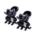 Prendedor Milano Extra Small Preto