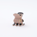 Prendedor Rome Small Duo Collor Nude/Preto